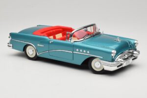 Buick Century Kabriolet Modrý Mira 1:18 6134 Kov – obrázok 6 z 8