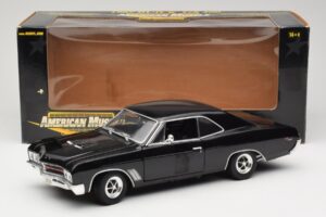 Buick GS 400 Čierny American Muscle 1:18 33086 Kov – obrázok 8 z 8