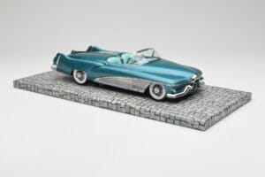 Buick Le Sabre Concept Turquoise Metallic Minichamps 1:18 107141232 Kov – obrázok 4 z 6
