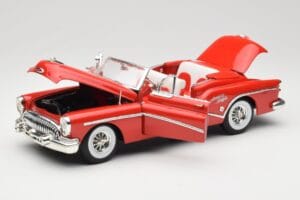 Buick Skylark Kabriolet Červený Motormax 1:18 73129 Kov – obrázok 2 z 8