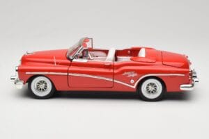 Buick Skylark Kabriolet Červený Motormax 1:18 73129 Kov – obrázok 4 z 8