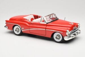 Buick Skylark Kabriolet Červený Motormax 1:18 73129 Kov – obrázok 6 z 8