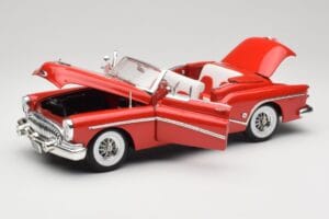Buick Skylark Červený Motormax 1:18 411393-M1 Kov – obrázok 2 z 8