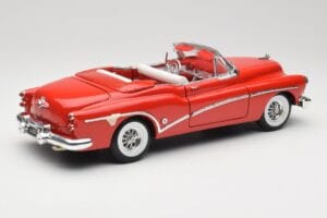 Buick Skylark Červený Motormax 1:18 411393-M1 Kov – obrázok 3 z 8