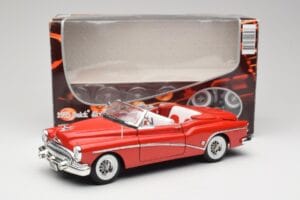 Buick Skylark Červený Motormax 1:18 411393-M1 Kov – obrázok 8 z 8