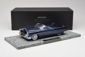 Buick Wildcat I Concept Tmavomodrý Minichamps 1:18 107141331 Kov – obrázok 6 z 6