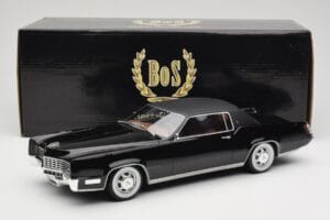 Cadillac Eldorado Čierny Hnedý BoS Models 1:18 BOS064 Živica – obrázok 6 z 6