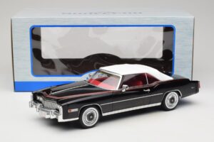 Cadillac Eldorado Kabriolet Čierny MCG 1:18 MCG18473 Kov – obrázok 8 z 8