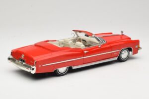 Cadillac Eldorado Kabriolet Červený Anson 1:18 30387 Kov – obrázok 3 z 8