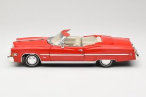 Cadillac Eldorado Kabriolet Červený Anson 1:18 30387 Kov – obrázok 4 z 8