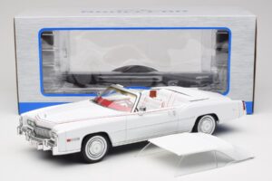 Cadillac Eldorado Kabriolet Biely MCG 1:18 MCG18474 Kov – obrázok 7 z 7