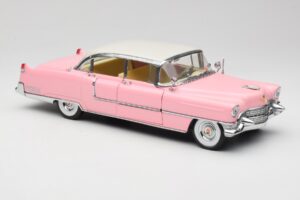 Cadillac Fleetwood Elvis Presley Ružový MRC 1:18 LIC1000 Kov – obrázok 6 z 8