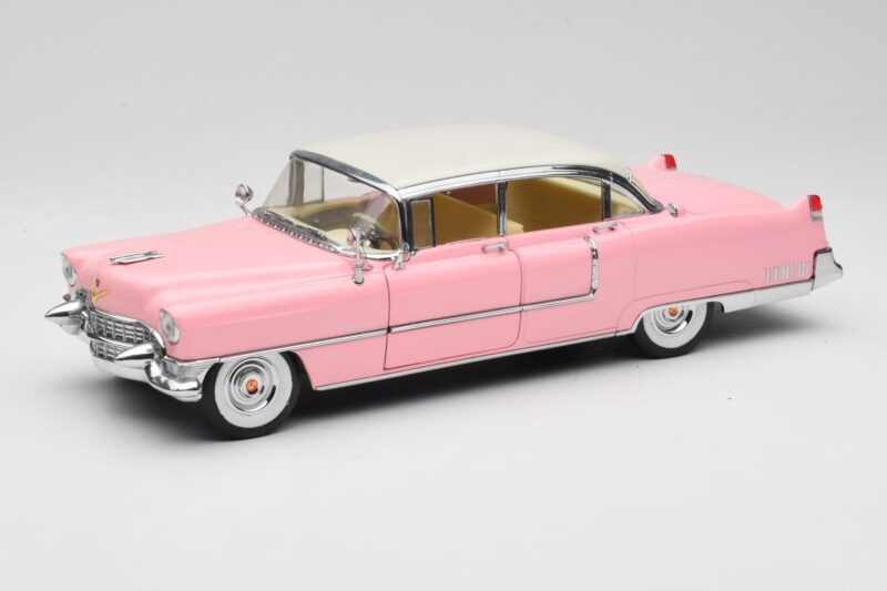 Cadillac Fleetwood Elvis Presley Ružový MRC 1:18 LIC1000 Kov