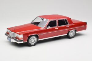 Cadillac Fleetwood Brougham Tmavo Červený Metalíza MCG 1:18 MCG18251 Kov