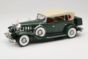 Cadillac Sport Phaeton Zelený Anson 1:18 30383 Kov – obrázok 3 z 9