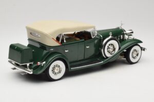 Cadillac Sport Phaeton Zelený Anson 1:18 30383 Kov – obrázok 4 z 9