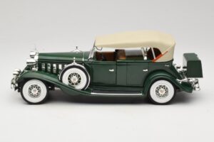 Cadillac Sport Phaeton Zelený Anson 1:18 30383 Kov – obrázok 5 z 9