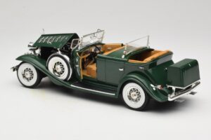 Cadillac Sport Phaeton Zelený Anson 1:18 30383 Kov – obrázok 6 z 9