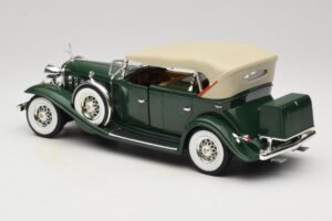 Cadillac Sport Phaeton Zelený Anson 1:18 30383 Kov – obrázok 8 z 9