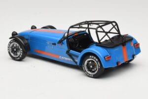 Caterham Seven Modrý Solido 1:18 S1801802 Kov – obrázok 5 z 6