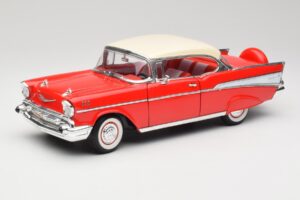 Chevrolet Bel Air Matador Červený & India Slonová Kosť Road Legends 1:18 92109 Kov