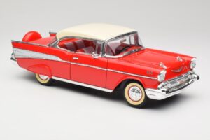 Chevrolet Bel Air Matador Červený & India Slonová Kosť Road Legends 1:18 92109 Kov – obrázok 6 z 8