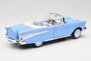 Chevrolet Bel Air Kabriolet Modrý Road Signature 1:18 55/1/0863 Kov – obrázok 3 z 8