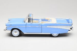 Chevrolet Bel Air Kabriolet Modrý Road Signature 1:18 55/1/0863 Kov – obrázok 4 z 8