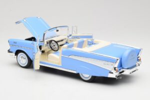 Chevrolet Bel Air Kabriolet Modrý Road Signature 1:18 55/1/0863 Kov – obrázok 5 z 8