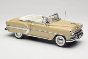 Chevrolet Bel Air Kabriolet Krémový Sun Star 1:18 1623 Kov – obrázok 6 z 8