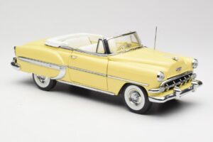 Chevrolet Bel Air Kabriolet Žltý Sun Star 1:18 1712 Kov – obrázok 6 z 8