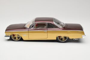 Chevrolet Bel Air Zlatý & Hnedý Maisto 1:18 31064 Kov – obrázok 4 z 8
