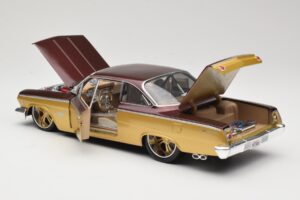 Chevrolet Bel Air Zlatý & Hnedý Maisto 1:18 31064 Kov – obrázok 5 z 8