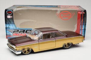 Chevrolet Bel Air Zlatý & Hnedý Maisto 1:18 31064 Kov – obrázok 8 z 8