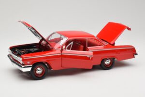 Chevrolet Bel Air Červený Maisto 1:18 31641 Kov – obrázok 2 z 8