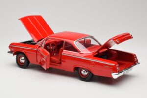 Chevrolet Bel Air Červený Maisto 1:18 31641 Kov – obrázok 5 z 8