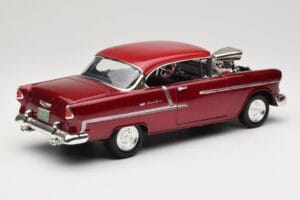 Chevrolet Bel Air Červený Motormax 1:18 73100TC-M1 Kov – obrázok 3 z 8