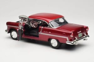Chevrolet Bel Air Červený Motormax 1:18 73100TC-M1 Kov – obrázok 5 z 8