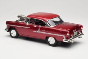 Chevrolet Bel Air Červený Motormax 1:18 73100TC-M1 Kov – obrázok 7 z 8