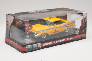 Chevrolet Bel Air Taxi Deadpool Metals Diecast 1:24 30290 Kov – obrázok 2 z 3