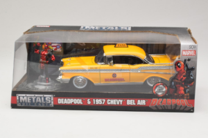 Chevrolet Bel Air Taxi Deadpool Metals Diecast 1:24 30290 Kov