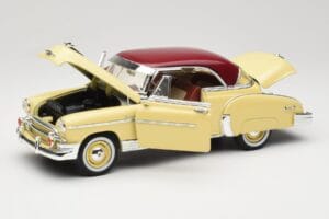 Chevrolet Bel Air Žltý & Červený Motormax 1:18 73111 Kov – obrázok 2 z 8