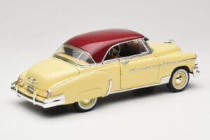 Chevrolet Bel Air Žltý & Červený Motormax 1:18 73111 Kov – obrázok 3 z 8