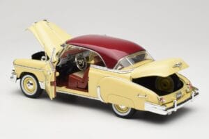 Chevrolet Bel Air Žltý & Červený Motormax 1:18 73111 Kov – obrázok 5 z 8