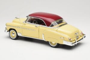 Chevrolet Bel Air Žltý & Červený Motormax 1:18 73111 Kov – obrázok 7 z 8