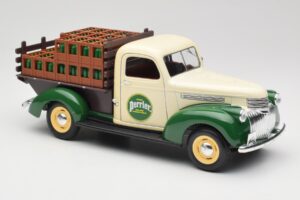 Chevrolet Brasseur Perrier Delivery Van Zelený Solido 1:18 203243 Kov – obrázok 6 z 8