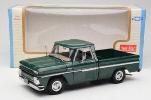 Chevrolet C-10 Zelený Sun Star 1:18 1360 Kov – obrázok 8 z 8