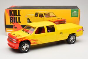 Chevrolet C2500 Silverado Pussy Wagon From Kill Bill Žltý GreenLight 1:18 19015 Kov – obrázok 6 z 6