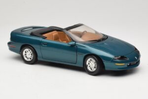 Chevrolet Camaro Z28 Kabriolet Zelený American Muscle 1:18 7231D0 Kov – obrázok 6 z 8