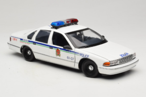 Chevrolet Caprice Kanada Polícia UT Models 1:18 21023 Kov – obrázok 6 z 8